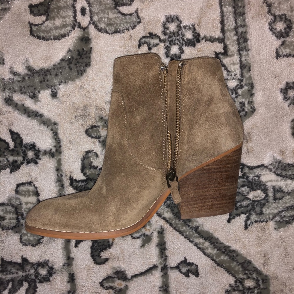 Tan Booties!!! - Picture 2 of 2